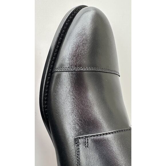 Thursday Men\'s Saint Double Monk Strap Shoe In Black Leather -Size 11.5 main image 4